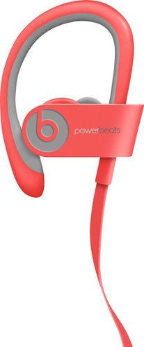 Beats - Geek Squad Certified Refurbished Powerbeats² Wireless Headphones - Pink-Front_Standard 