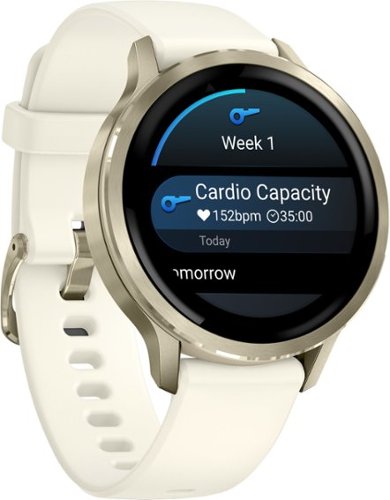 Garmin Venu 4 GPS Smartwatch 41 mm Fiber-reinforced polymer - Lunar Gold - (2025) WHERE TO BUY