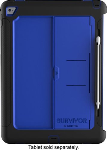  Griffin - Survivor Slim Case for Apple® iPad® Pro 12.9&quot; - Black/Blue