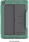 Griffin - Survivor Slim Case for Apple® iPad® Pro 12.9" - Chromium Green/Mineral Gray-Front_Standard