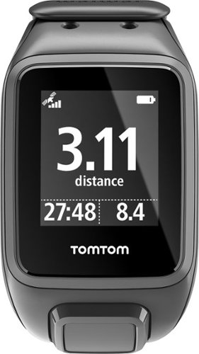  TomTom - Spark GPS Fitness Watch (Large) - Black