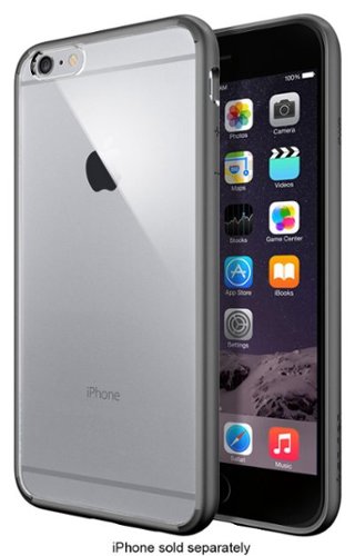 Spigen - Ultra Hybrid Case for Apple® iPhone® 6 Plus - Gunmetal