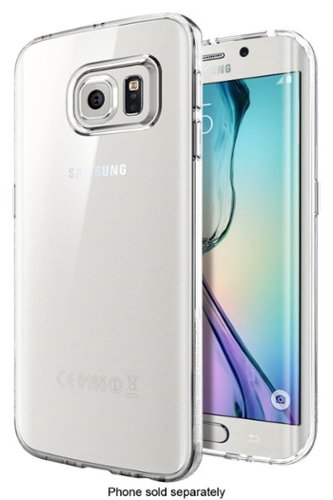  Spigen - Liquid Crystal Case for Samsung Galaxy S6 edge Cell Phones - Clear