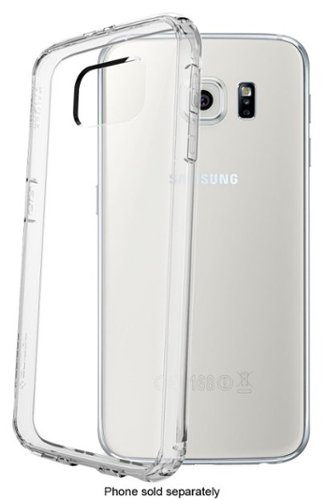 Spigen - Ultra Hybrid Case for Samsung Galaxy S6 Cell Phones - Crystal Clear-Front_Standard 