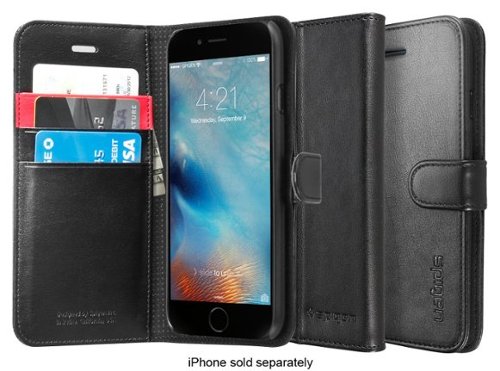  Spigen - Wallet S Case for Apple® iPhone® 6 - Black