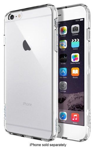 Spigen - Ultra Hybrid Case for Apple® iPhone® 6 Plus - Crystal Clear-Front_Standard 