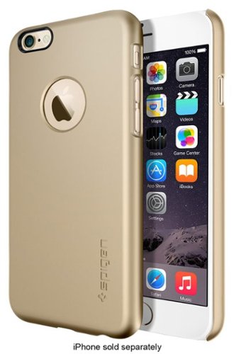 Spigen - Thin Fit A Case for Apple® iPhone® 6 - Champagne Gold-Front_Standard 