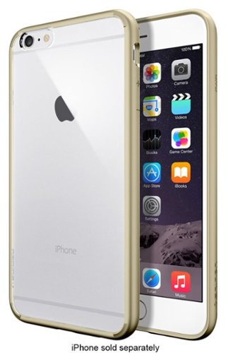Spigen - Ultra Hybrid Case for Apple® iPhone® 6 Plus - Champagne Gold-Front_Standard 