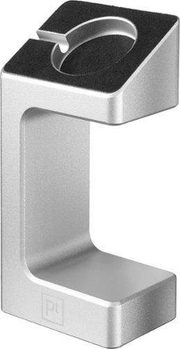  Platinum™ - Charging Stand for Apple Watch™ 38mm and Apple Watch 42mm - Silver