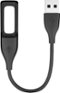 6.5" Replacement Charging Cable Compatible with Fitbit Flex - Black-Front_Standard