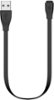 10.2"Charging Cable for Fitbit Charge - Black-Front_Standard