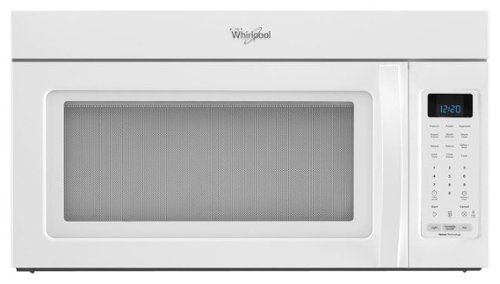 Whirlpool - 1.9 Cu. Ft. Over-the-Range Microwave with Sensor Cooking - White-Front_Standard 