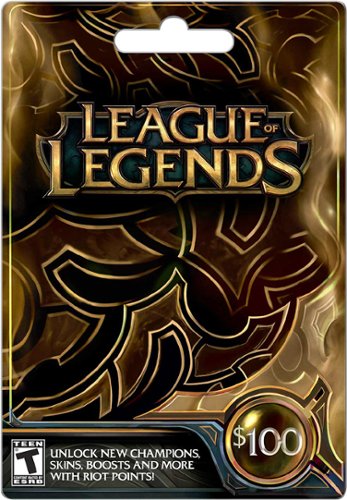  Riot - $100 League of Legends Game Card