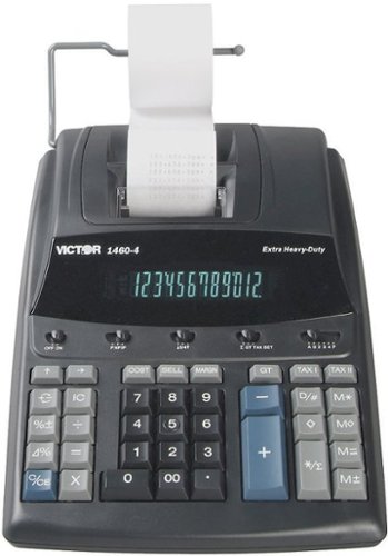 Victor - Desktop Printing Calculator - Black