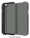 Incipio - Watson Wallet Case for Apple® iPhone® 6 and iPhone 6s - Gray/Black-Front_Standard