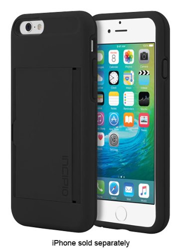  Incipio - STOWAWAY Case for Apple® iPhone® 6 and iPhone 6s - Black