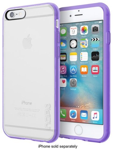  Incipio - Octane Pure Case for Apple® iPhone® 6 and iPhone 6s - Clear/Lavender