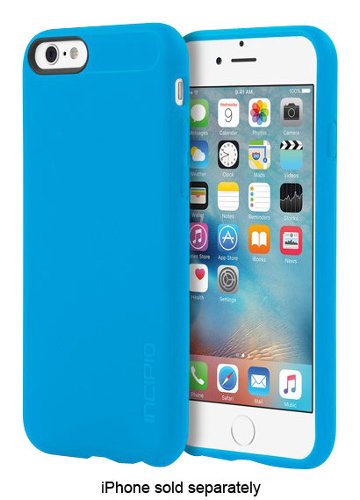  Incipio - NGP Case for Apple® iPhone® 6 and iPhone 6s - Solid Cyan