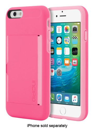  Incipio - STOWAWAY Case for Apple® iPhone® 6 and iPhone 6s - Pink/Light Pink
