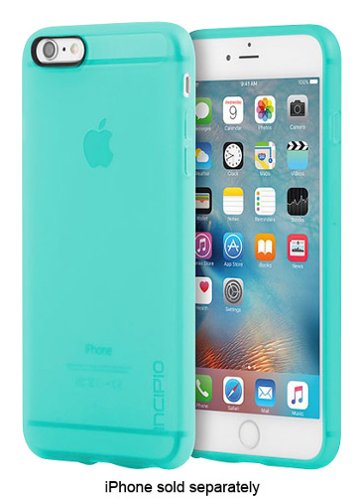 Incipio - NGP Case for Apple® iPhone® 6 Plus and iPhone 6s Plus - Translucent Turquoise-Front_Standard 