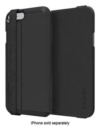 Incipio - Watson Wallet Case for Apple® iPhone® 6 and iPhone 6s - Black-Front_Standard 