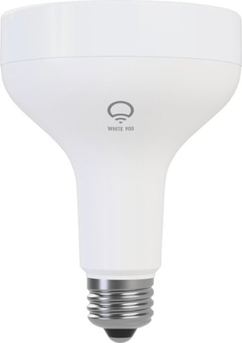  LIFX - White 900 BR-30 Smart LED Light Bulb - White Only