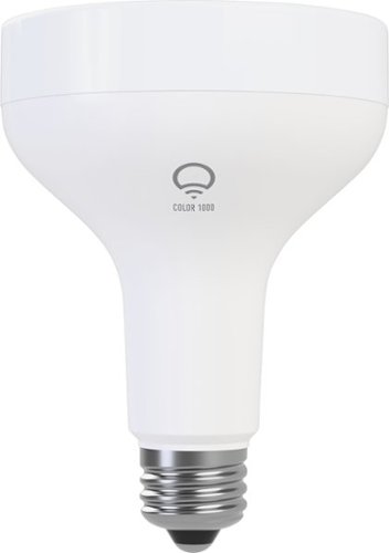  LIFX - Color 1000 BR-30 Smart LED Light Bulb - Multicolor