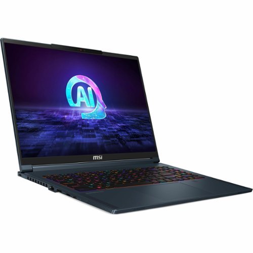 MSI Stealth 16 AI Studio A1V 16 165 Hz Gaming Laptop 1920 x 1200 (Full HD Plus) - Intel Core Ultra 9 185H with 32GB Memory - Star Blue, Blue BUY IN EUROPE