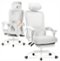 CloudRest Pro - High-Back Office Chair with Adjustable Lumbar Support Ergonomic Mesh Gaming Chair - White-Front_Standard