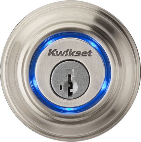  Kwikset - Refurbished Kevo Bluetooth Deadbolt - Satin Nickel