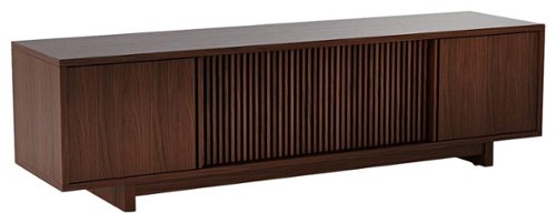  BDI - Vertica Media Cabinet for Most Flat-Panel TVs up to 82&quot; - Chocolate Stained Walnut