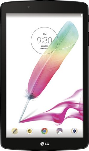  LG - G Pad F 8.0 - 8&quot; - Tablet - 16GB - Wi-Fi + 4G LTE AT&amp;T - Titan Black