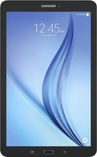  Samsung - Galaxy Tab E - 9.6&quot; - 16GB - Wi-Fi + 4G LTE Verizon Wireless - Black