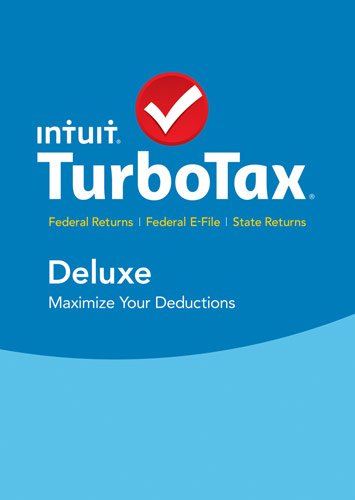 Intuit - TurboTax Deluxe Federal &amp; State Returns + Federal E-File 2015: Deductions &amp; Homeowners - Windows, Mac OS