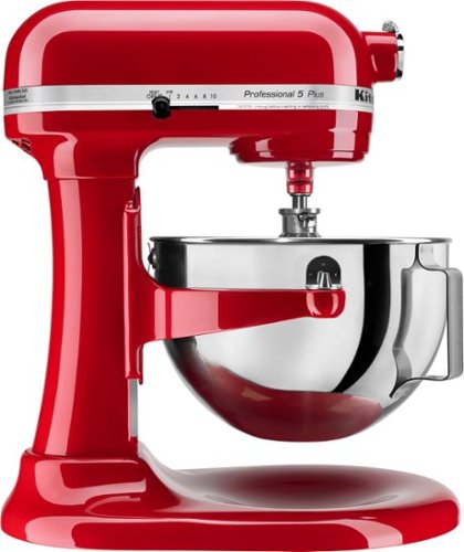 KitchenAid - Pro 5™ Plus 5 Quart Bowl-Lift Stand Mixer - Empire Red