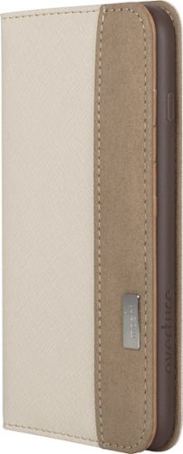  Moshi - Overture Wallet Case for Apple® iPhone® 6 Plus and 6s Plus - Sahara Beige