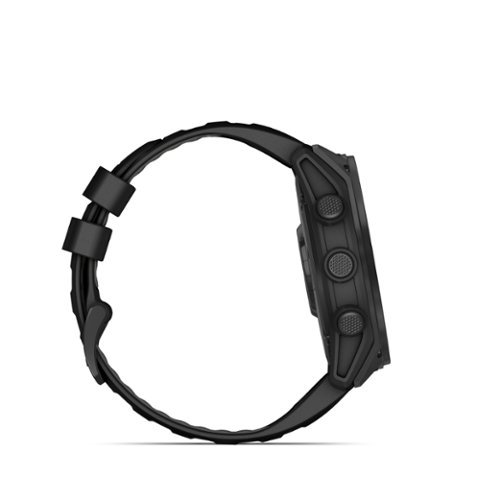 Garmin tactix 8 AMOLED GPS Smartwatch 51 mm Fiber-reinforced polymer with titanium rear cover - Black BUY ONLINE