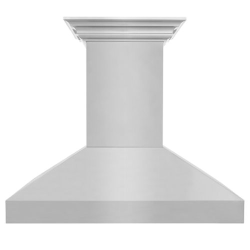 ZLINE - 36 inches - Externally Vented - Island Range Hood - Stainless Steel