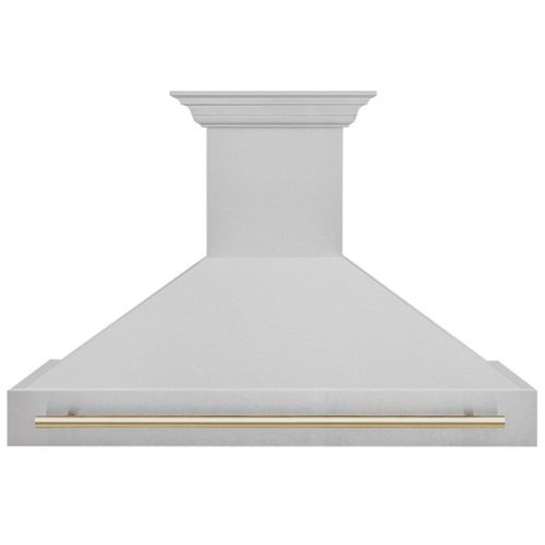ZLINE Autograph Edition - 48 inches - Externally Vented - Wall Range Hood - Satin Stainless Steel