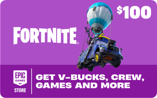 Fortnite - $100 Gift Card - Powered by the Epic Games Store [Digital]