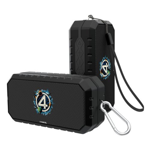 Keyscaper - Marvel Badge Bluetooth Speaker - Fantastic Four 2-Front_Standard 