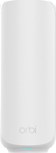NETGEAR - Orbi 370 Series BE5000 Dual-Band Mesh Wi-Fi 7 Add-on Satellite (1-pack) - White