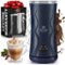 Zulay Kitchen - 4in1 Milk Frother and Steamer - Automatic Hot and Cold Foam Maker with Auto Shut Off & Temperature Control - Navy-Front_Standard