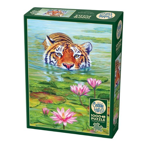 Outset Media - Outset Media: Hill 1000 Piece Puzzle: Land Of The Lotus - Reference Poster Included