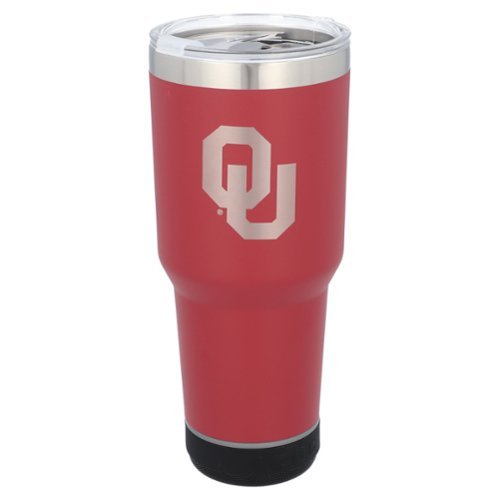 The Memory Company - Oklahoma Sooners 30oz. Stainless Steel LED Bluetooth Tumbler - Multicolor-Front_Standard 