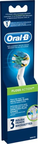  Oral-B - Floss Action Brush Heads (3-Pack)