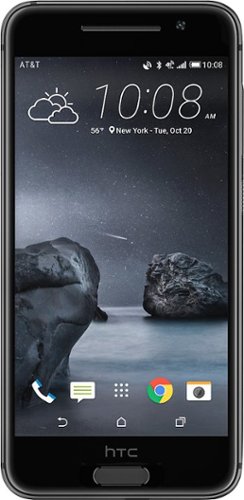 HTC - One A9 4G LTE with 32GB Memory Cell Phone - Carbon Gray (AT&T)-Front_Standard 