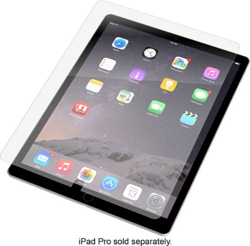  ZAGG - InvisibleShield HD Glass Screen Protector for Apple® iPad® Pro 12.9&quot; - Clear