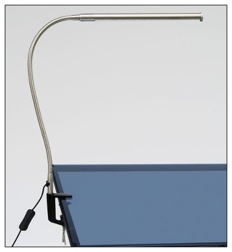 Studio Designs - Bar Clamp Lamp - Silver-Front_Standard 