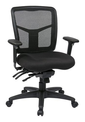 Office Star Products - ProGrid Manager's Chair - Black